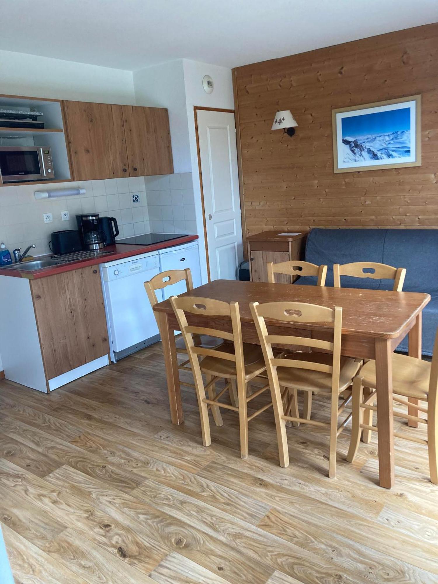 Appartement Pied Des Pistes, Terrasse Wifi Et Parking Chamrousse Kültér fotó